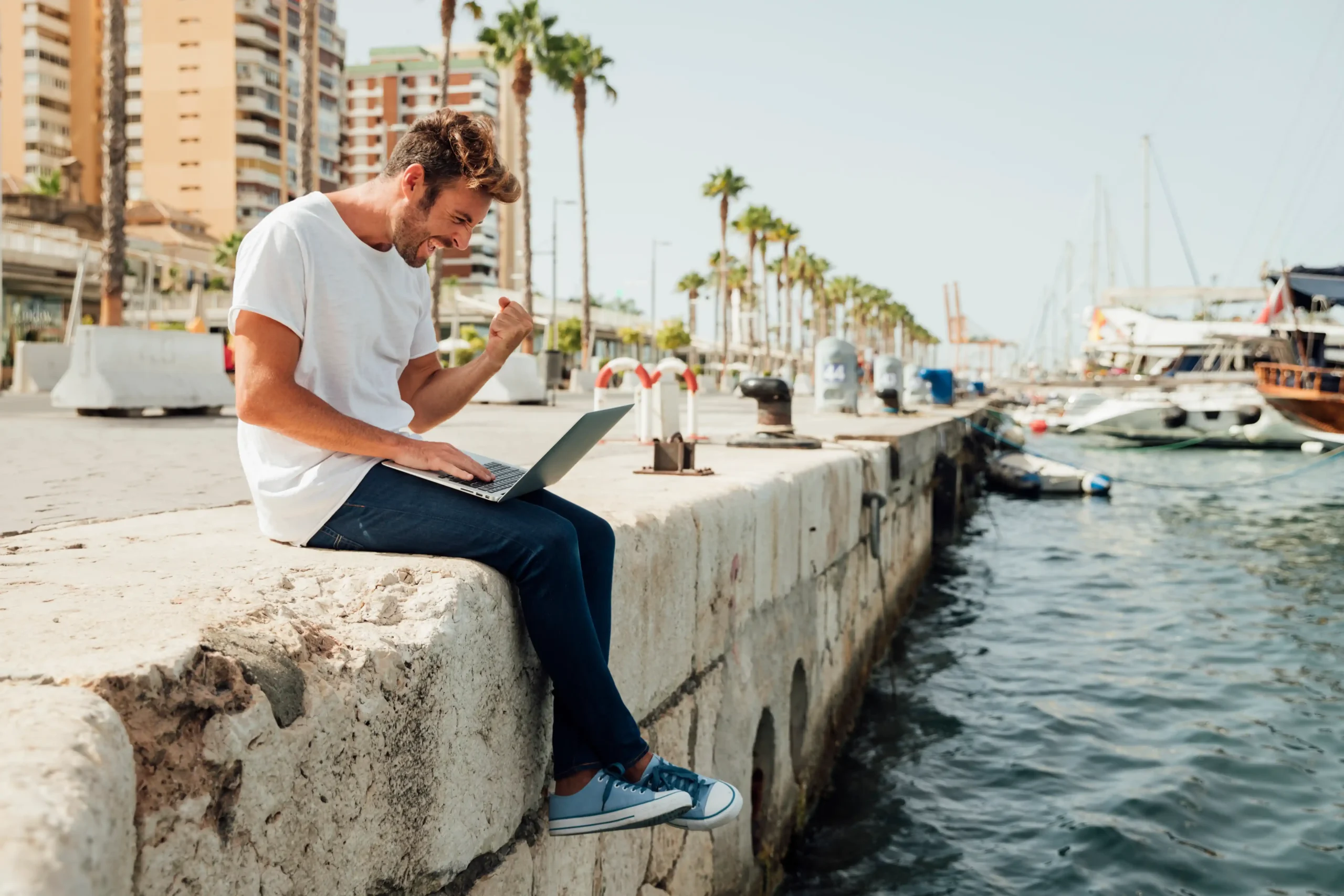 Nómada digital en Barcelona